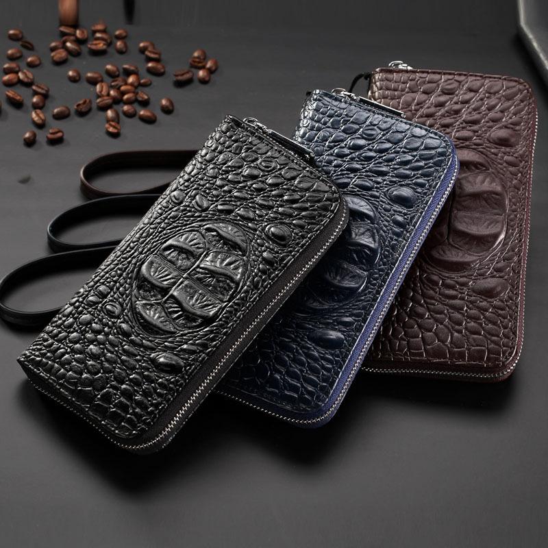2021 Men Business Handbag Cross Section Pattern Casual Briefcase PU Leather Messenger Bag For Men Black 2