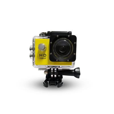 HD High-definition 1080P Action Sports Waterproof  DV Camera Yellow