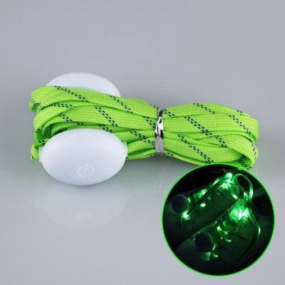 nylon street dance luminous shoelace green
