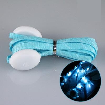 nylon street dance luminous shoelace blue