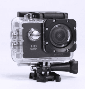HD High-definition 1080P Action Sports Waterproof  DV Camera Black