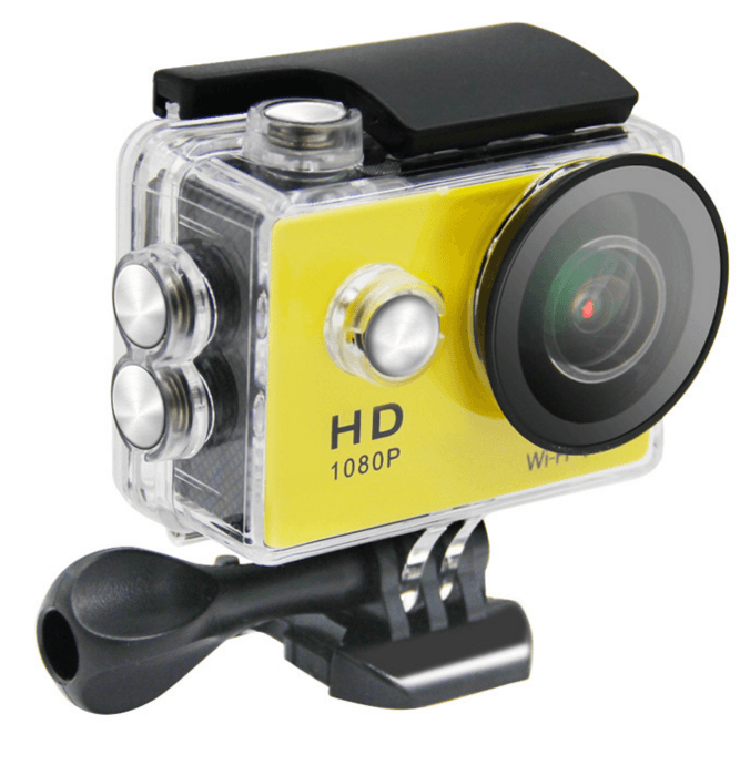 Waterproof Action Camera 1080p SJ4000 Yellow