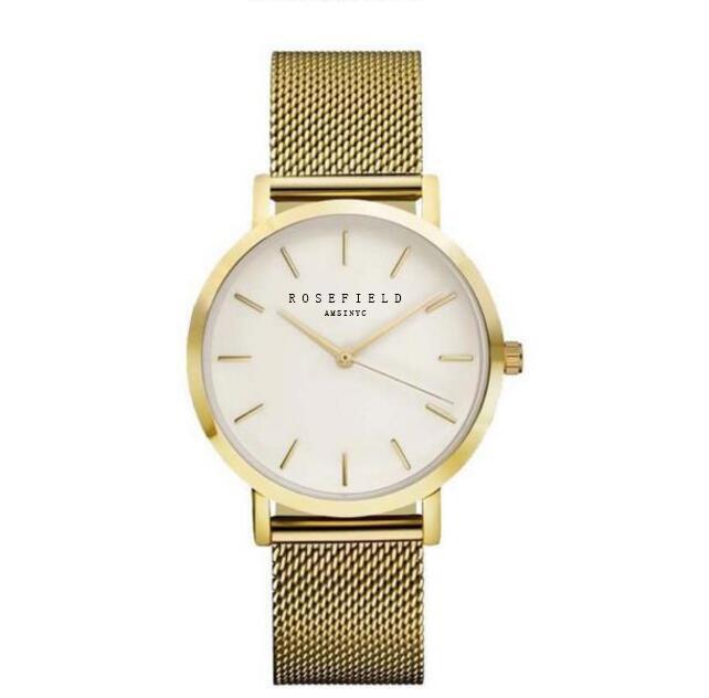 No logo gold and white