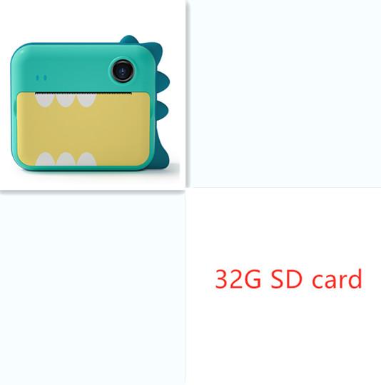 Green 32GB SD card