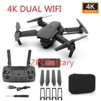 Black 4K DUAL2Pcs battery