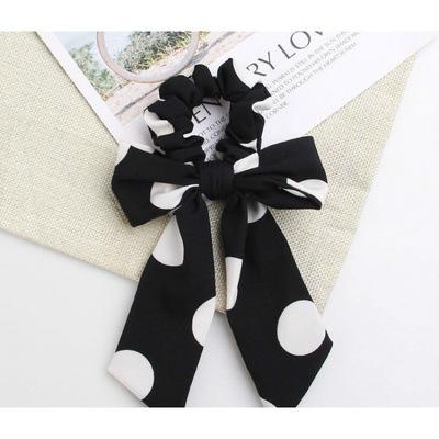 Polka dot black