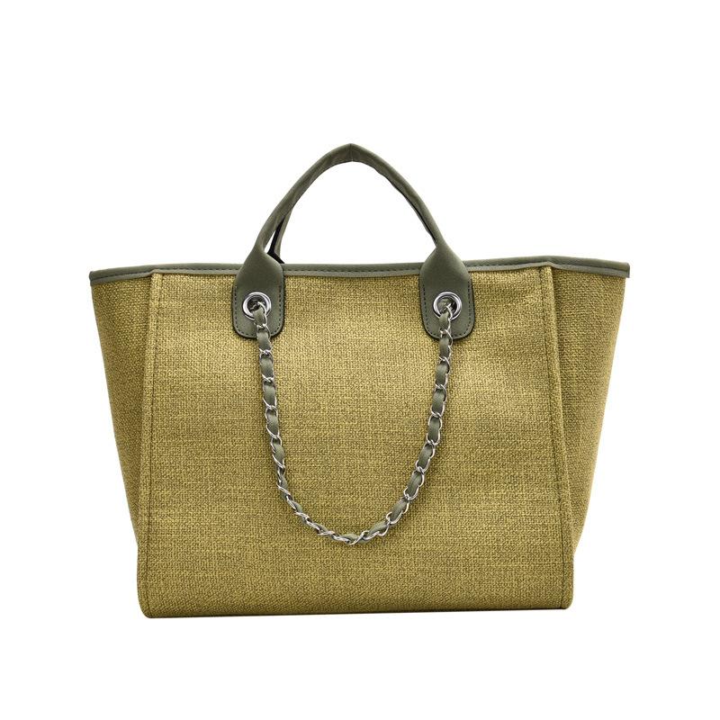 Fashion Small Fragrance Bag Chain Bag 2021 New Single Shoulder Handbag Green