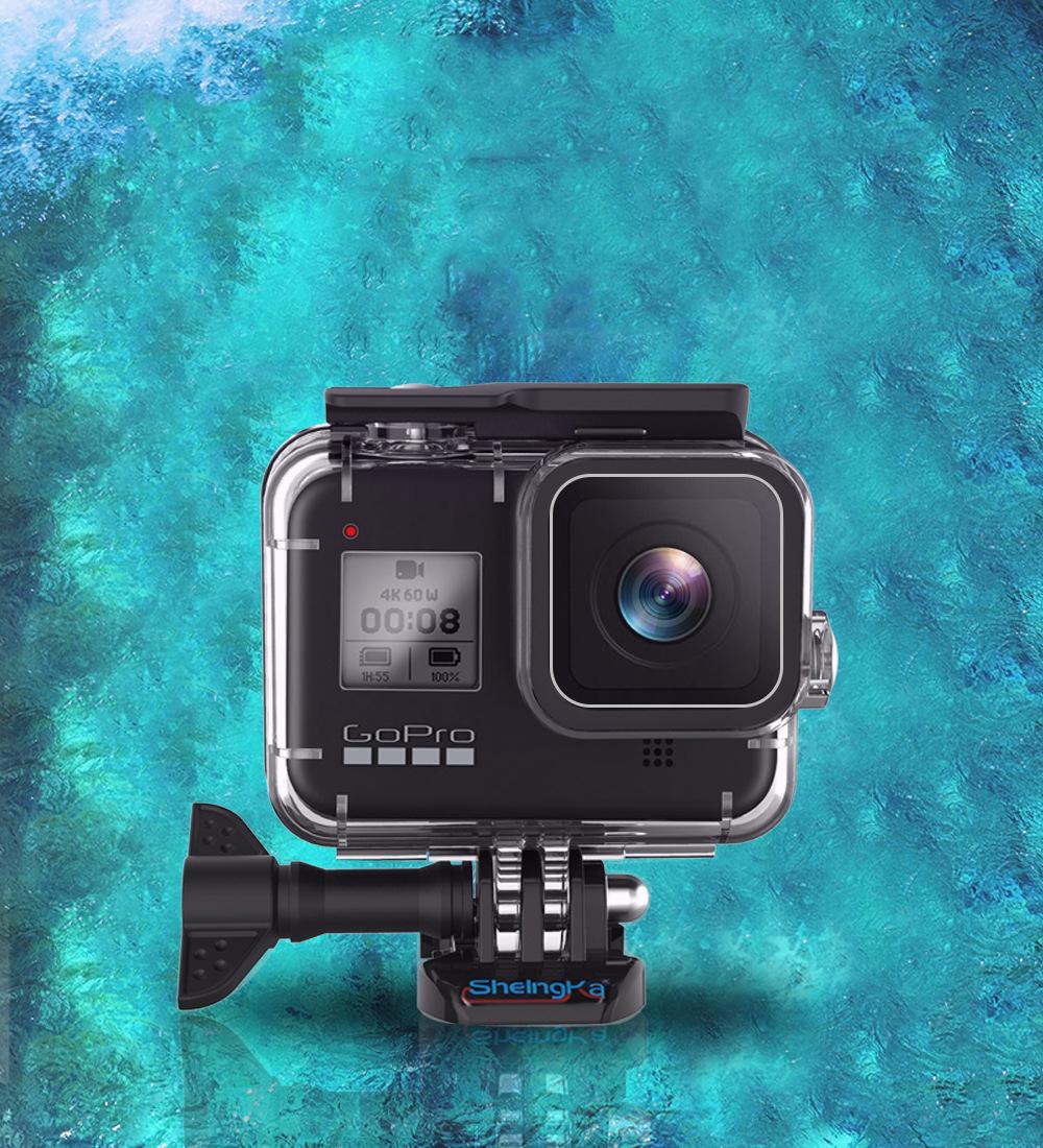 Black FLW317gopro8 waterproof case