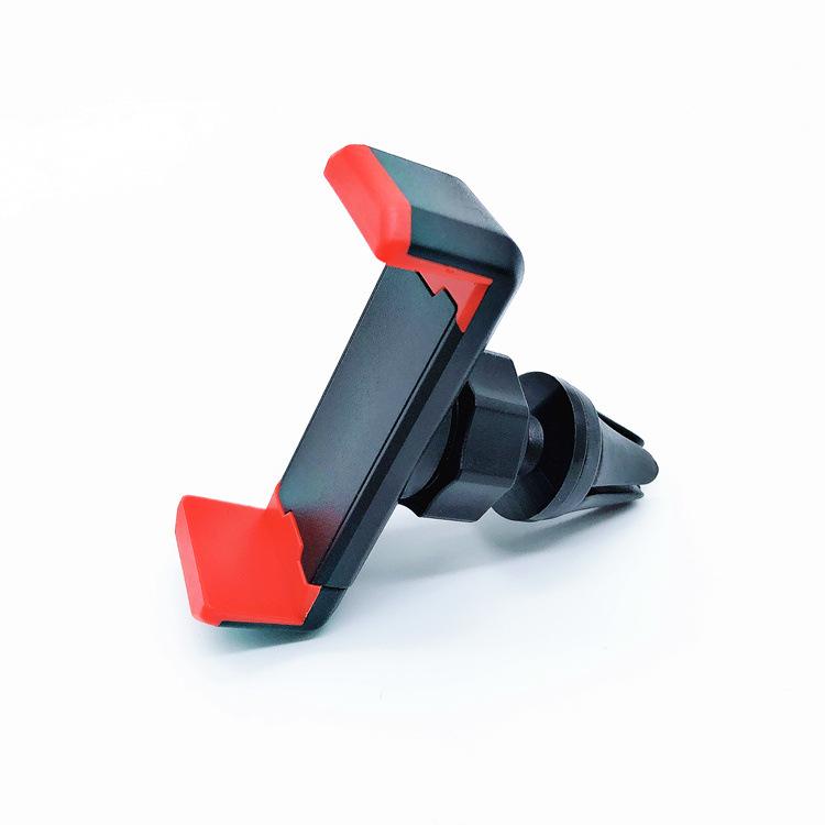 Snap-on Mobile Phone Holder Car Air Outlet Creative Mini Mobile Phone Holder Red