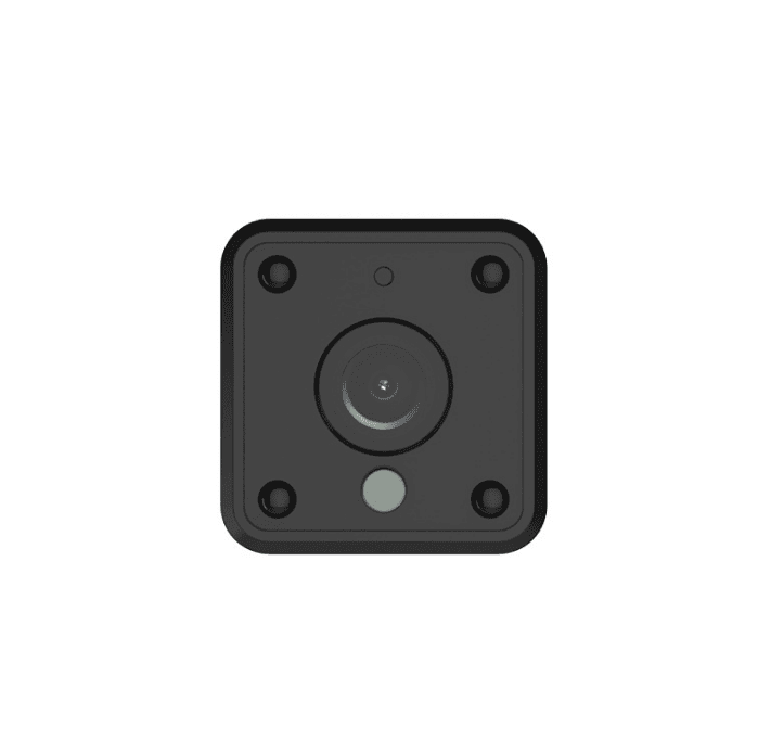 HD night vision camera smart wear smart surveillance camera Wifi remote camera Black