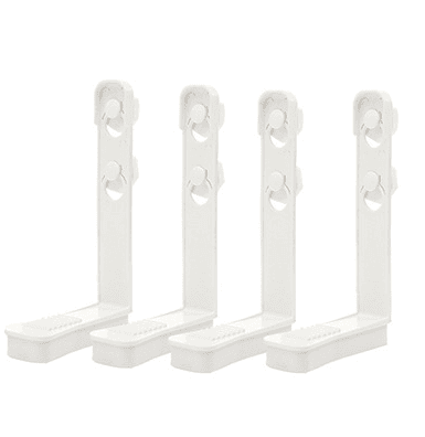 Sheet retaining clip sheet holder White 4pcs