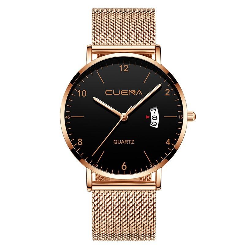Rose gold black