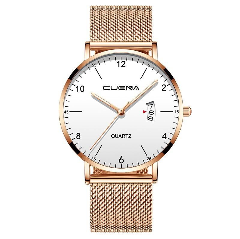 Rose gold white