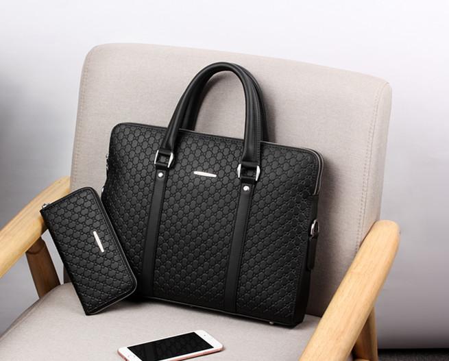 Black with bag