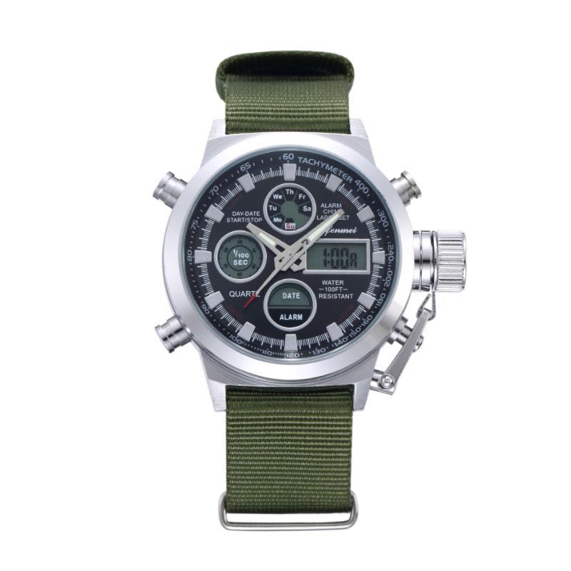 White green