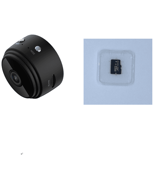 A9 WIFI wireless network camera D black