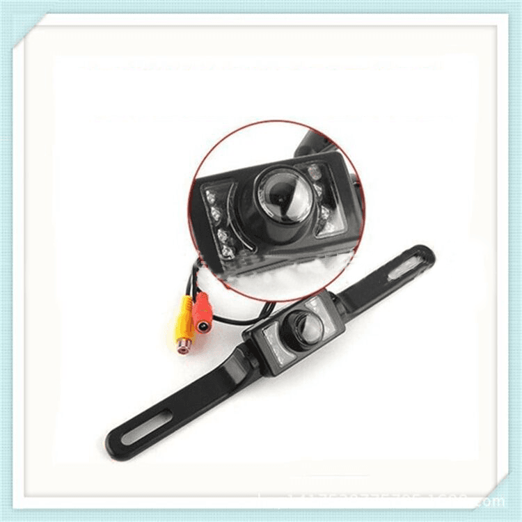 Car camera HD bracket reversing camera Black