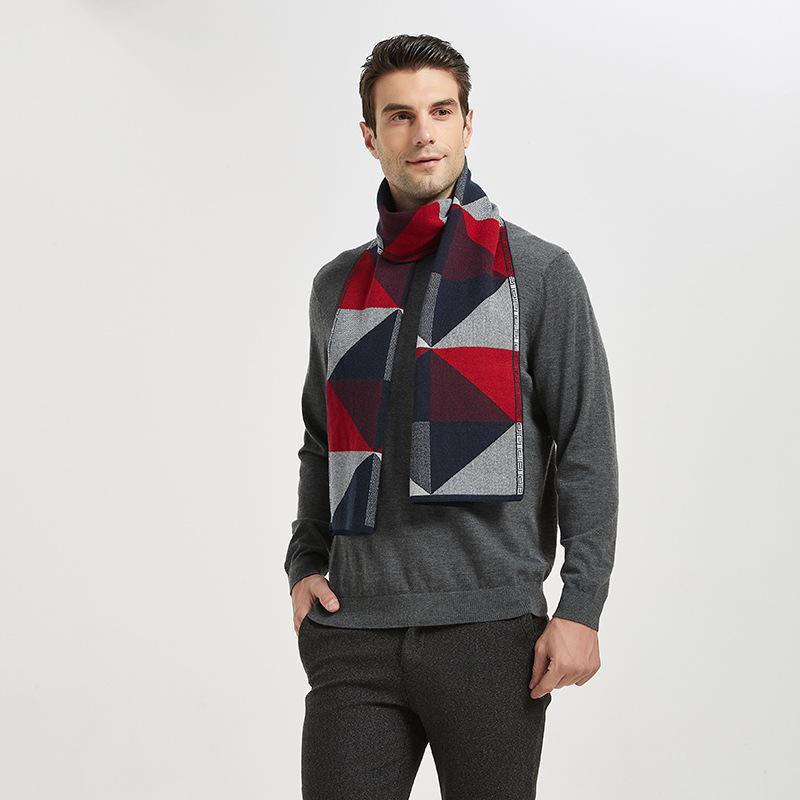 Triangular red and blue
