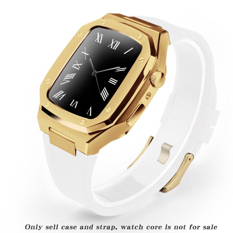 Gold White 44mm