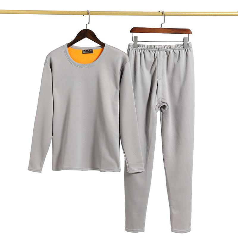 Warm Clothes For The Middle-aged And Elderly Light grey 2XL