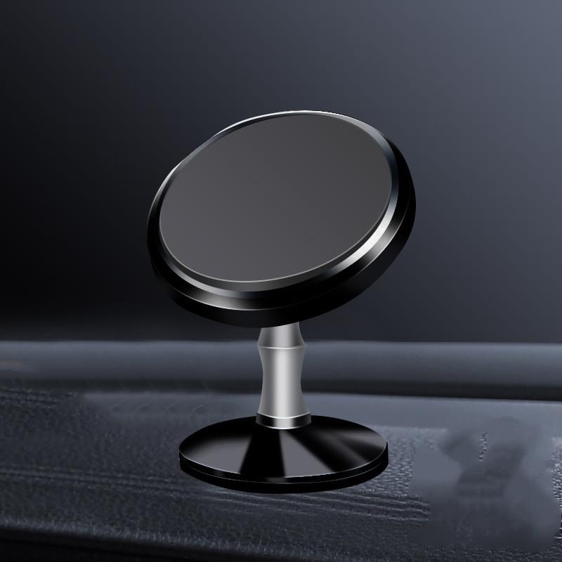 Car Magnet Holder F6 Upgraded Version Strong Magnetic Attraction Handy Sticker Spin Black C