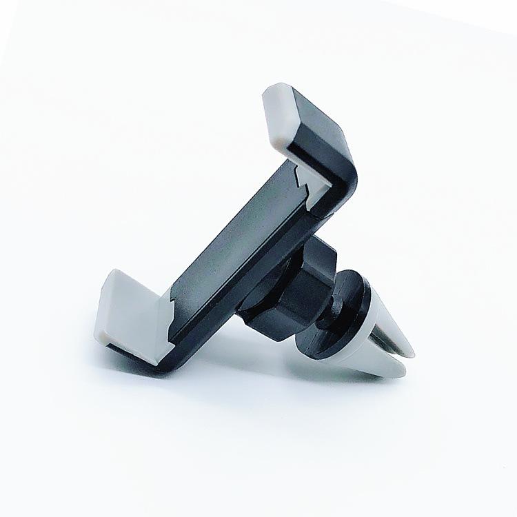 Snap-on Mobile Phone Holder Car Air Outlet Creative Mini Mobile Phone Holder Grey