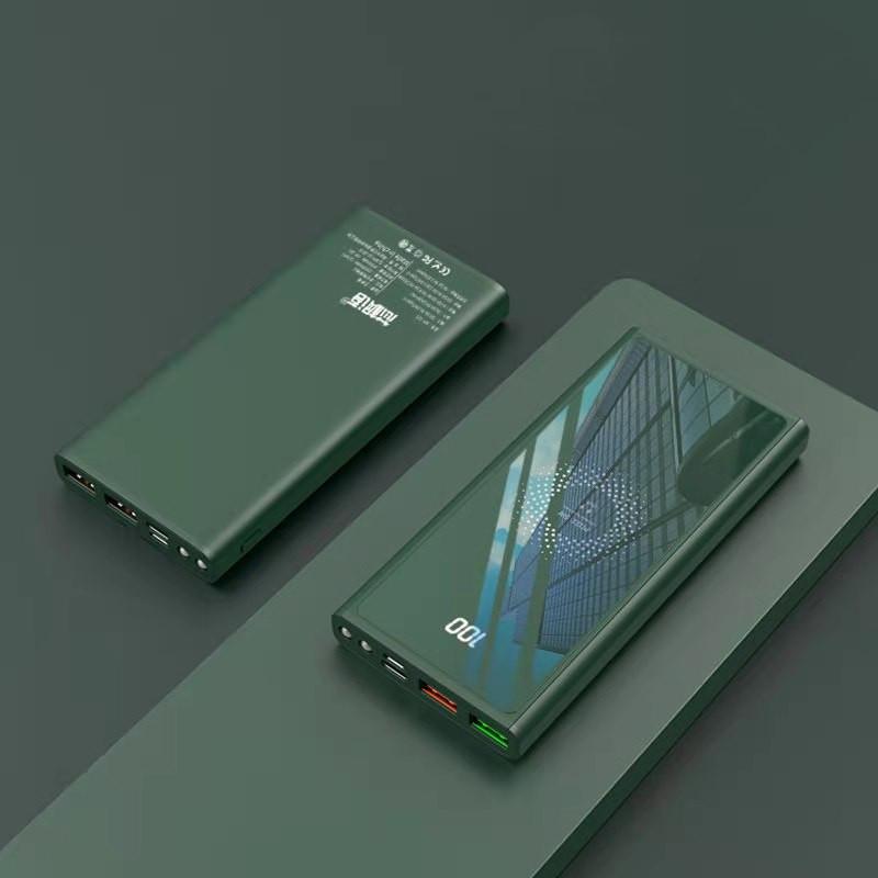 20000mAh PD20W Super Fast Charge For Apple 12 Power Bank Green Ordinary paragraph 20000mAh