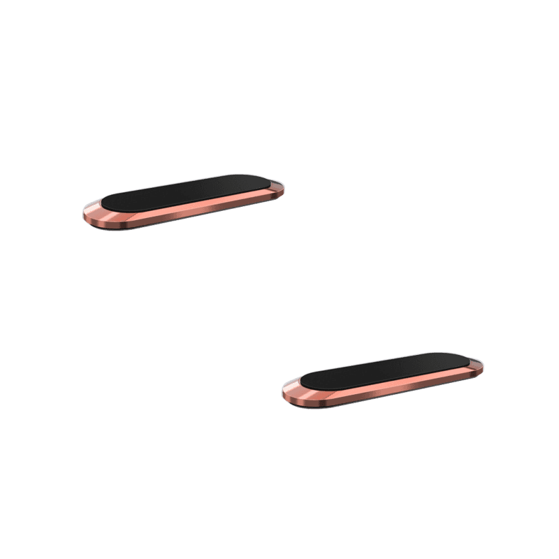 Car Magnet Holder F6 Upgraded Version Strong Magnetic Attraction Handy Sticker Rose Gold 2pieces