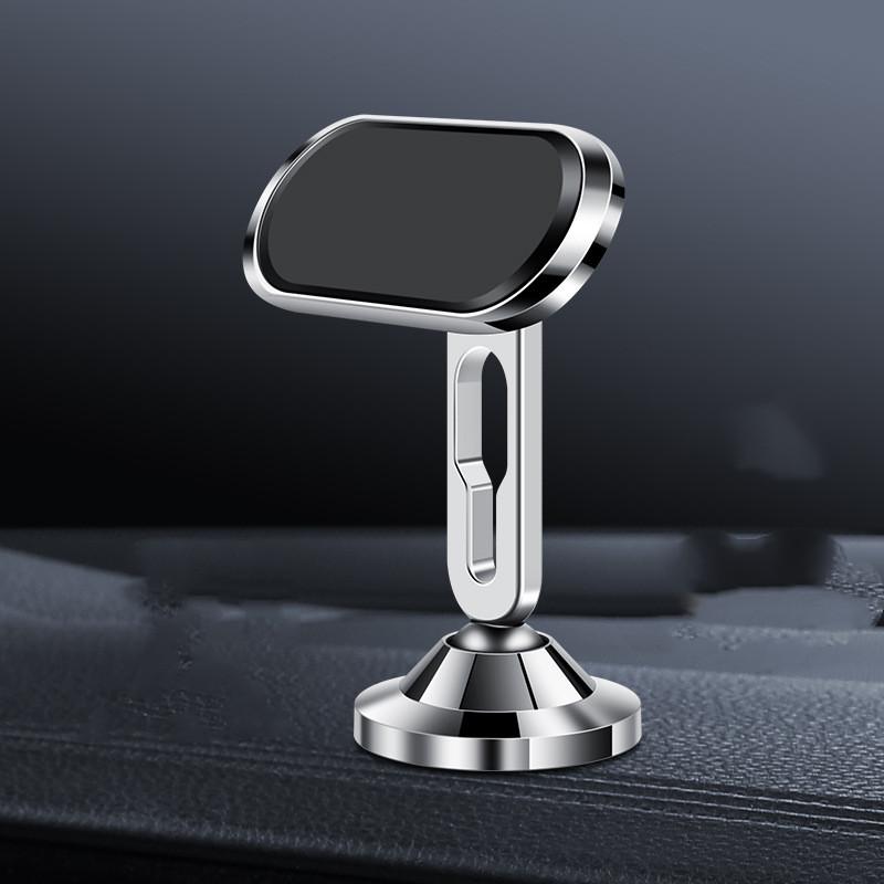 Car Magnet Holder F6 Upgraded Version Strong Magnetic Attraction Handy Sticker Long silver