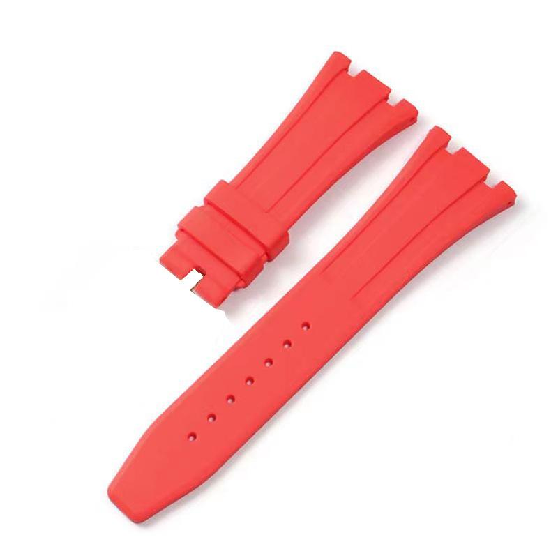 Red No buckle 27mm