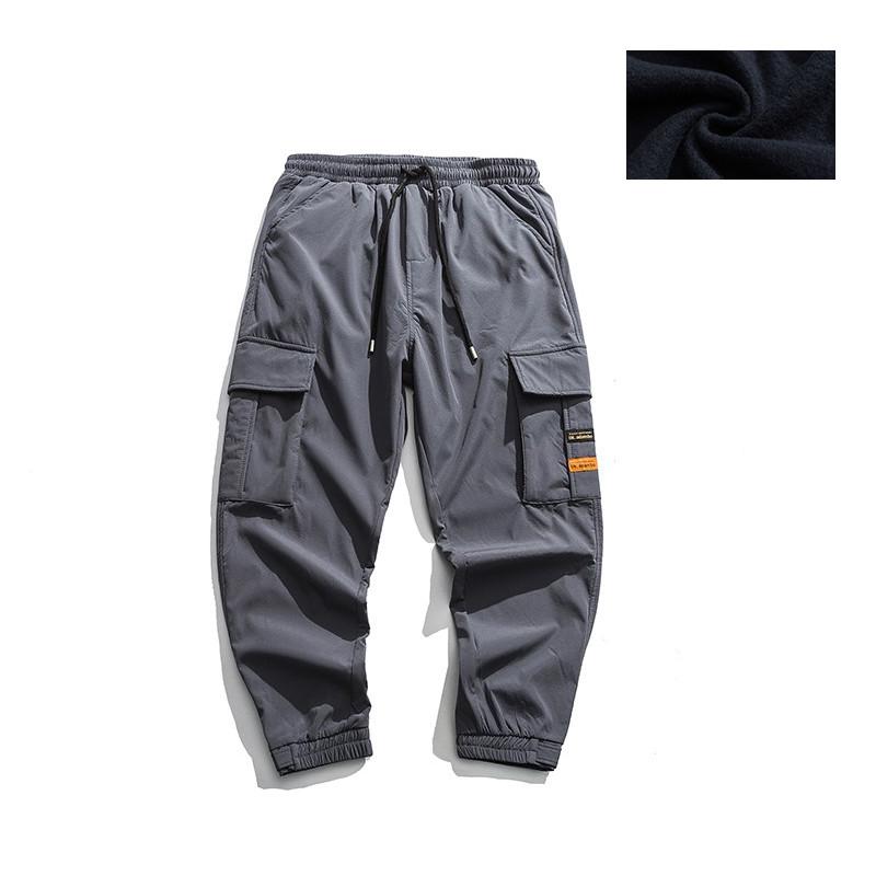 Grey plus velvet · 2XL