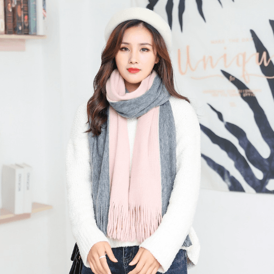 Pinkish grey 200x40cm