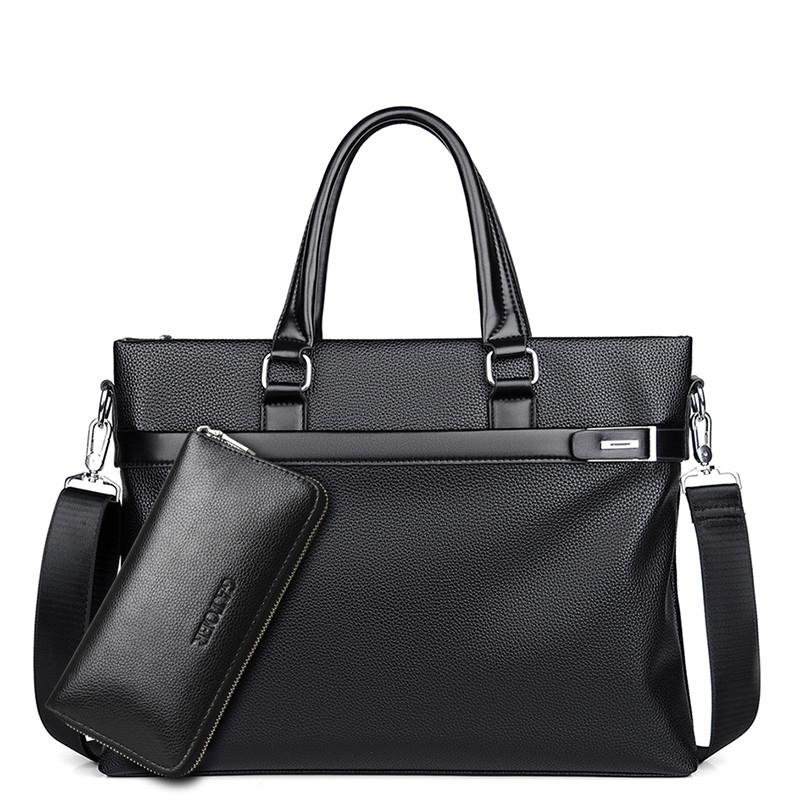 Large black plus hand bag