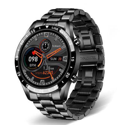New Smart Watch Upgrade Wearable Step Counter Black