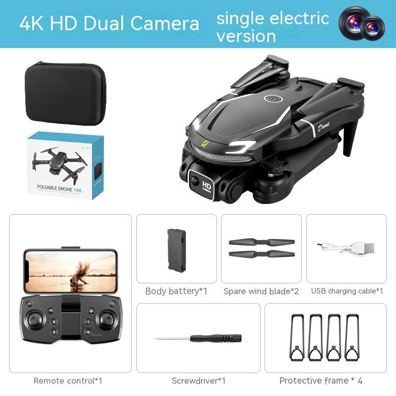 Black Double Camera Color Box 1 Battery