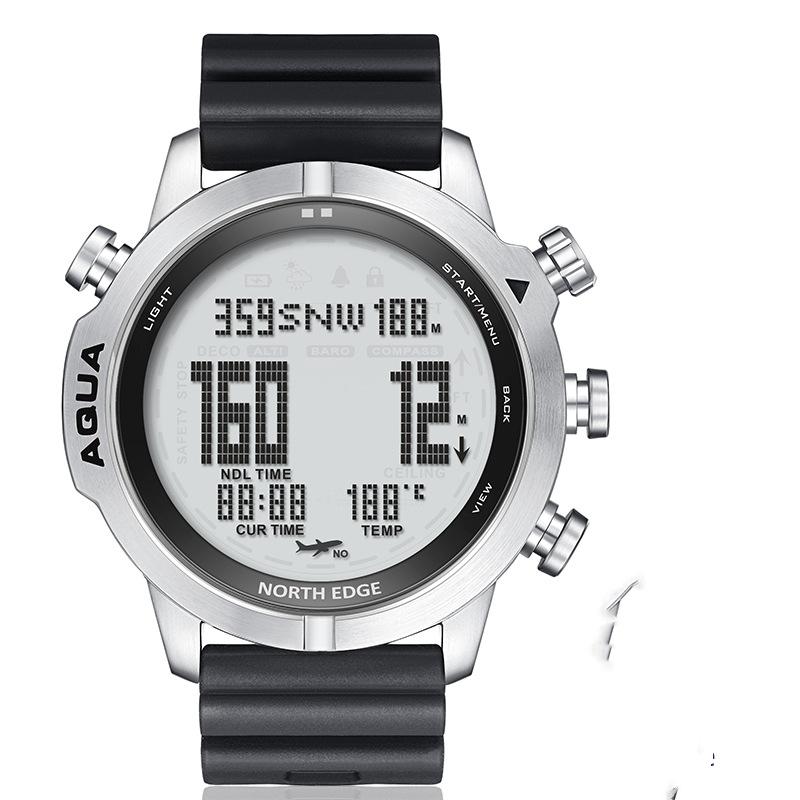 Smart Watch Outdoor Sports Diving Altitude Air Pressure White
