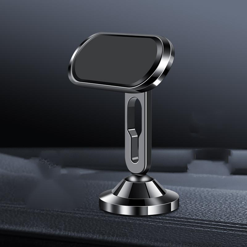 Car Magnet Holder F6 Upgraded Version Strong Magnetic Attraction Handy Sticker Long black