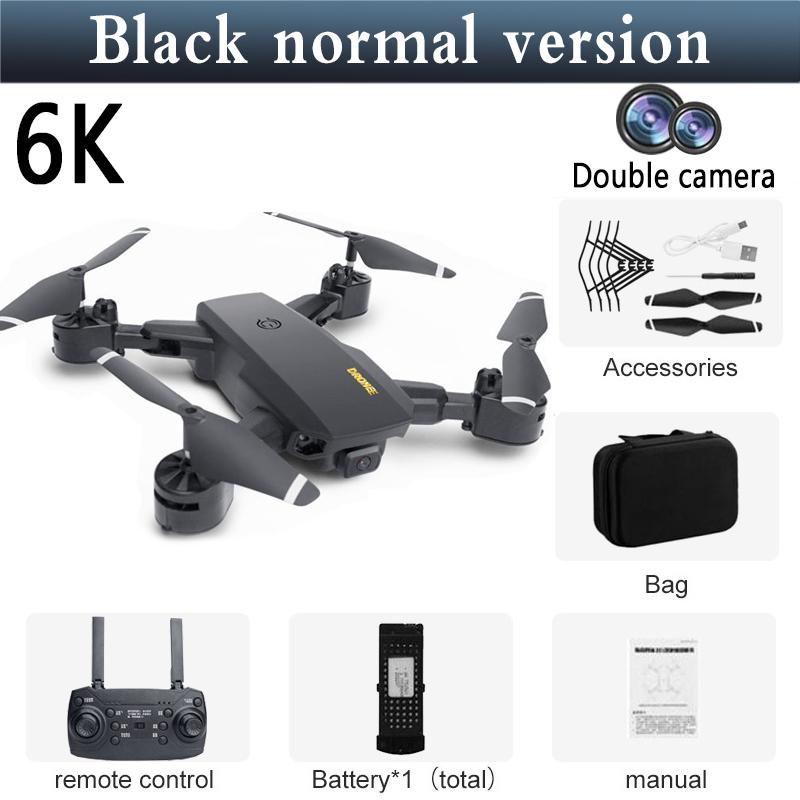 Black 6K aerial photography double
