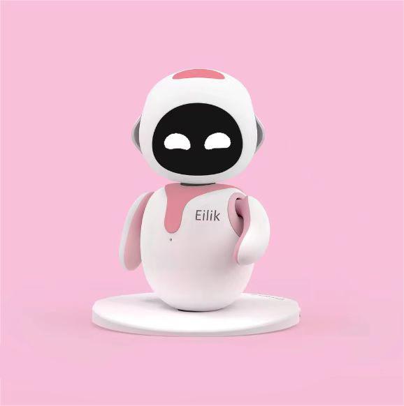 Creative Intelligent Erik Robot Toys Pink red