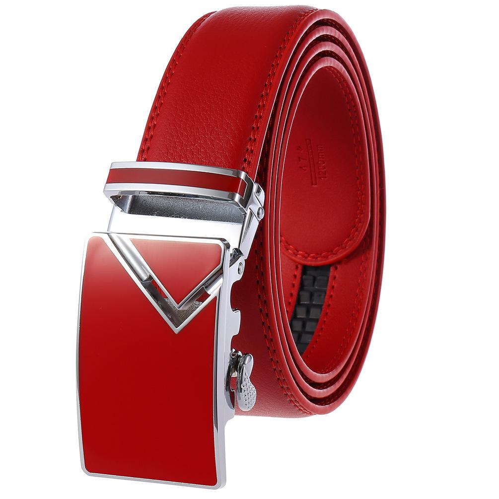Red Buckle Red Belt 110 To 130cm