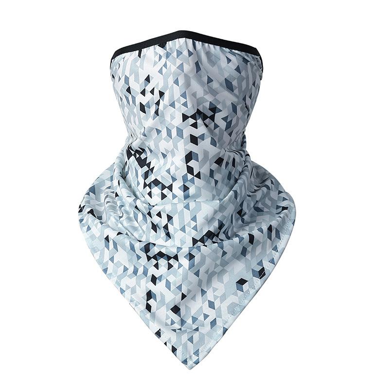 Gray And White Plaid Free Size