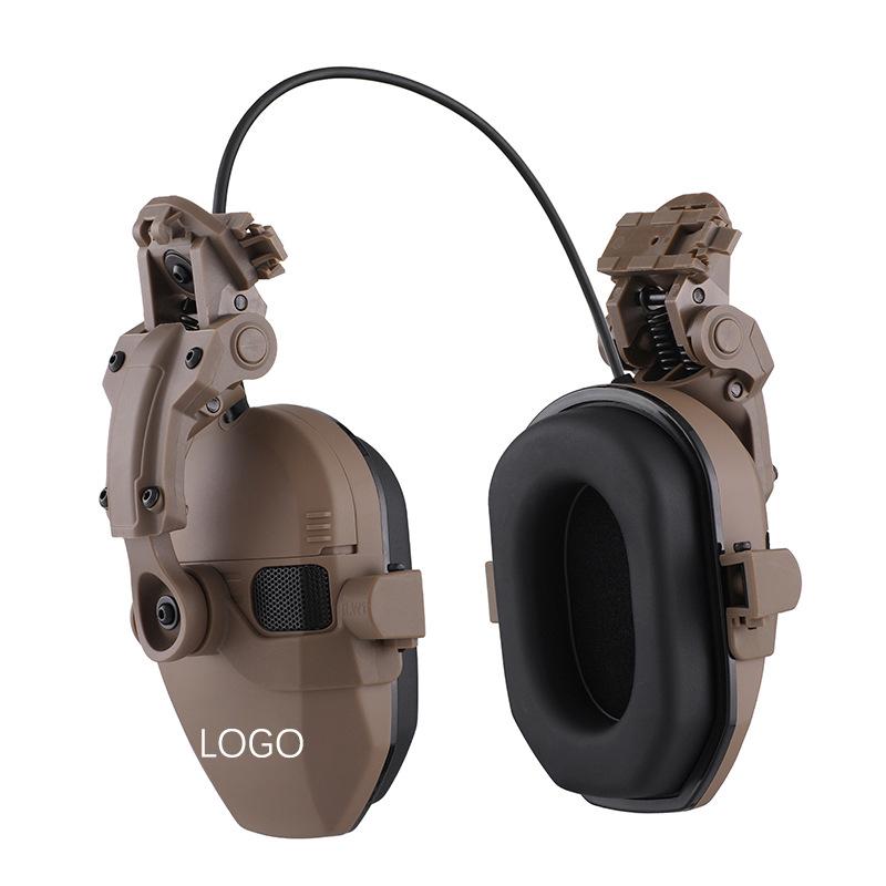 Noise-canceling Hearing Protection Headphones Khaki