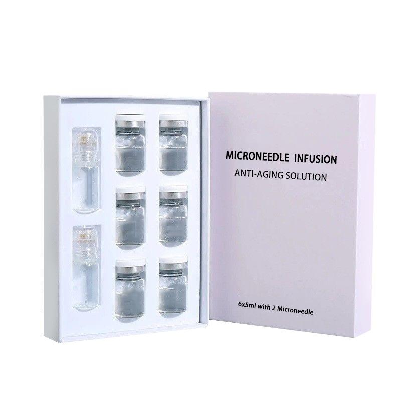 Moisturizing And Firming Micro Needle Essence Bare Bottle Cover Boxes 2and6