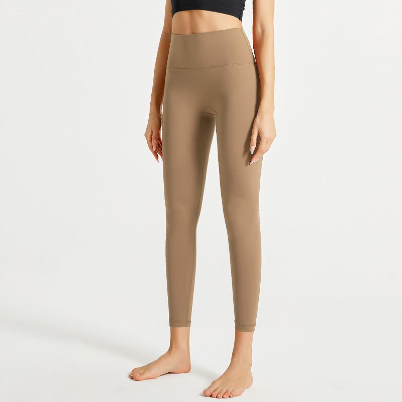 Running Sports Yoga Trousers For Women CK219H Cocoa Color L