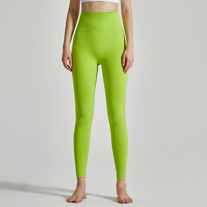Running Sports Yoga Trousers For Women CK219H Green Wood L