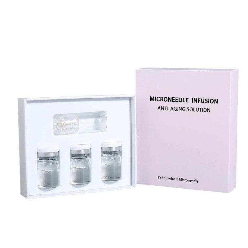 Moisturizing And Firming Micro Needle Essence Bare Bottle Cover Boxes 1and3