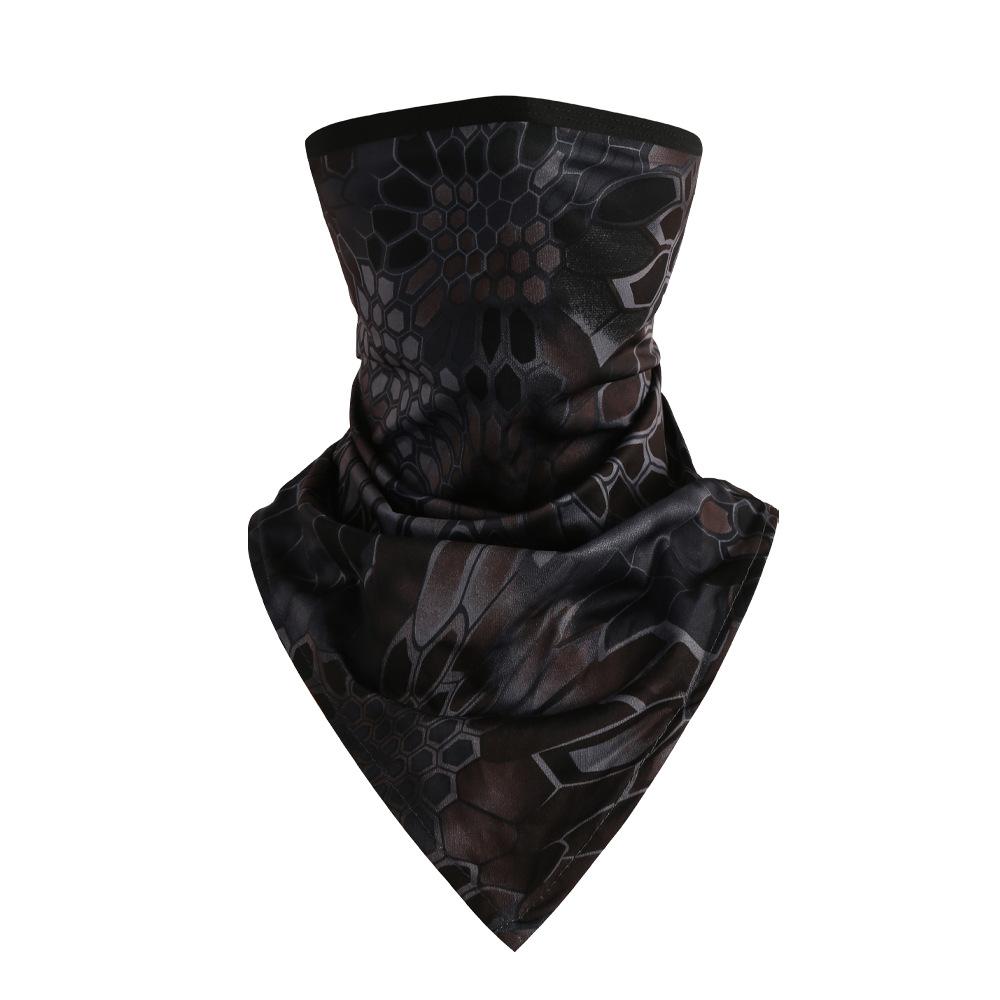 Navy Blue Python Pattern Free Size