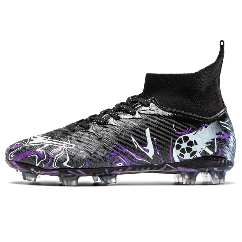 Black And Purple 35 Long Spikes