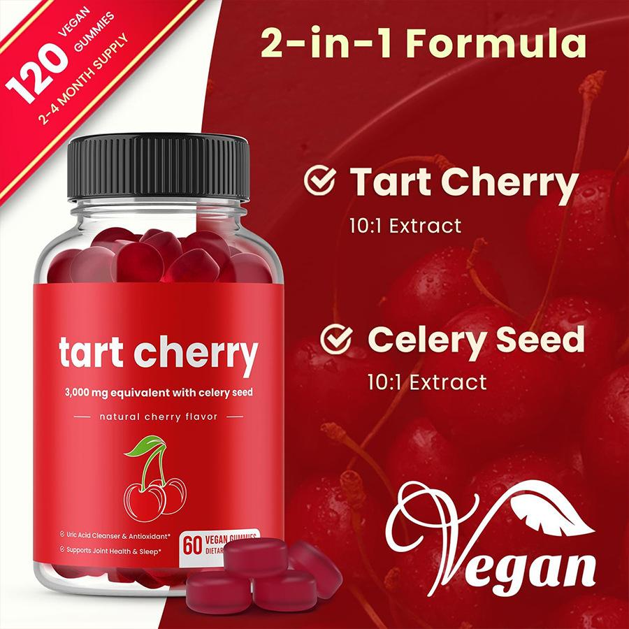Sour Cherry Gummies 60 Tablets