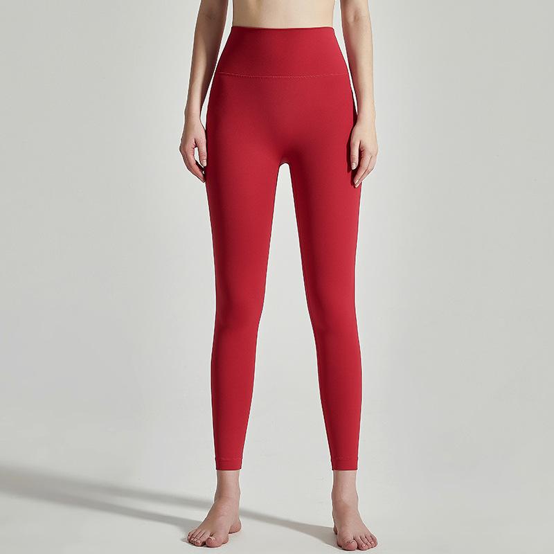 Running Sports Yoga Trousers For Women CK219H Rose Red L